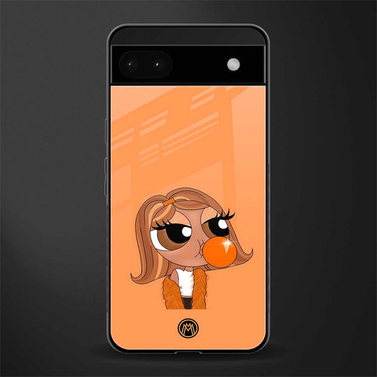 orange tote powerpuff girl back phone cover | glass case for google pixel 6a