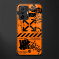 orange travis scott x anti social social club glass case for mi 11t pro 5g image