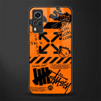 orange travis scott x anti social social club glass case for vivo y51a image