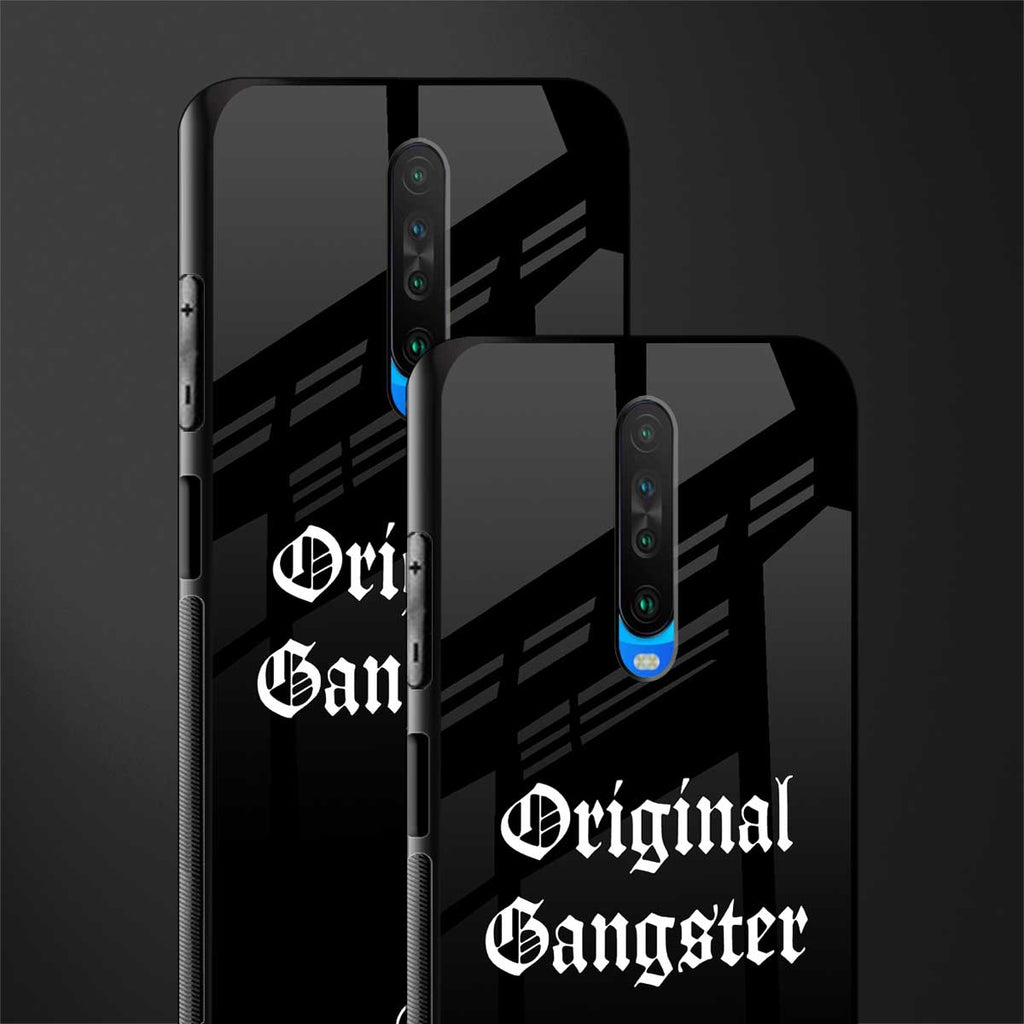 original gangster glass case for poco x2 image-2