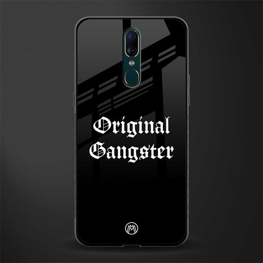 original gangster glass case for oppo f11 image