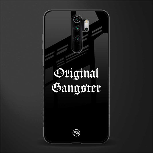 original gangster glass case for redmi note 8 pro image