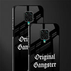 original gangster glass case for redmi note 9 pro image-2