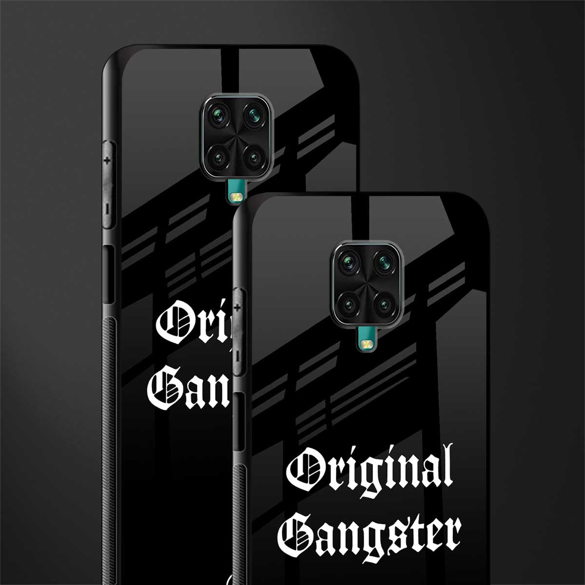 original gangster glass case for redmi note 9 pro image-2