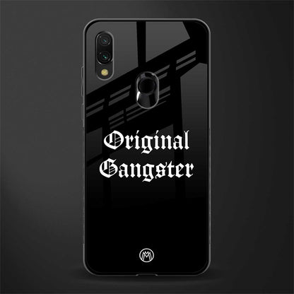 original gangster glass case for redmi note 7 pro image