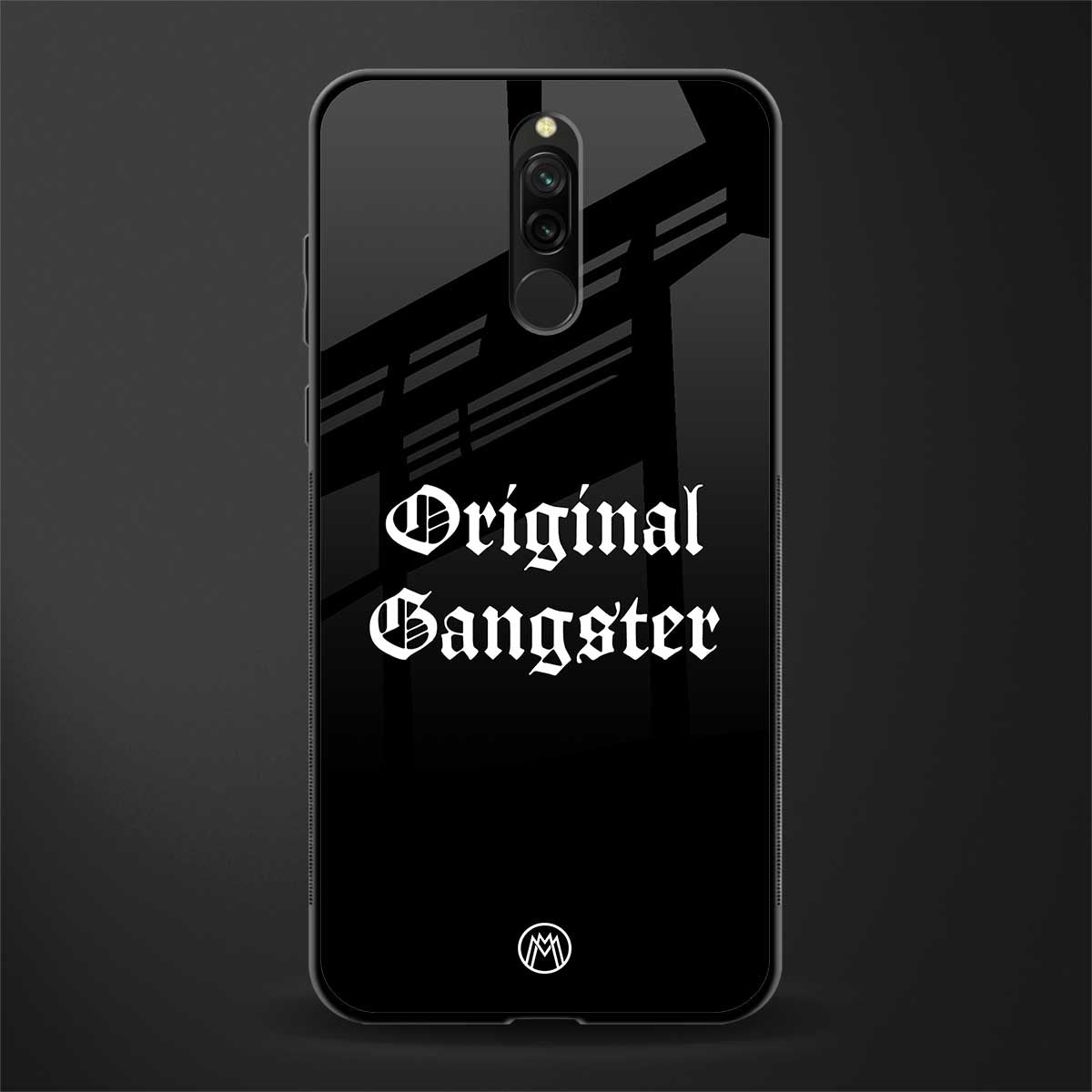 original gangster glass case for redmi 8 image