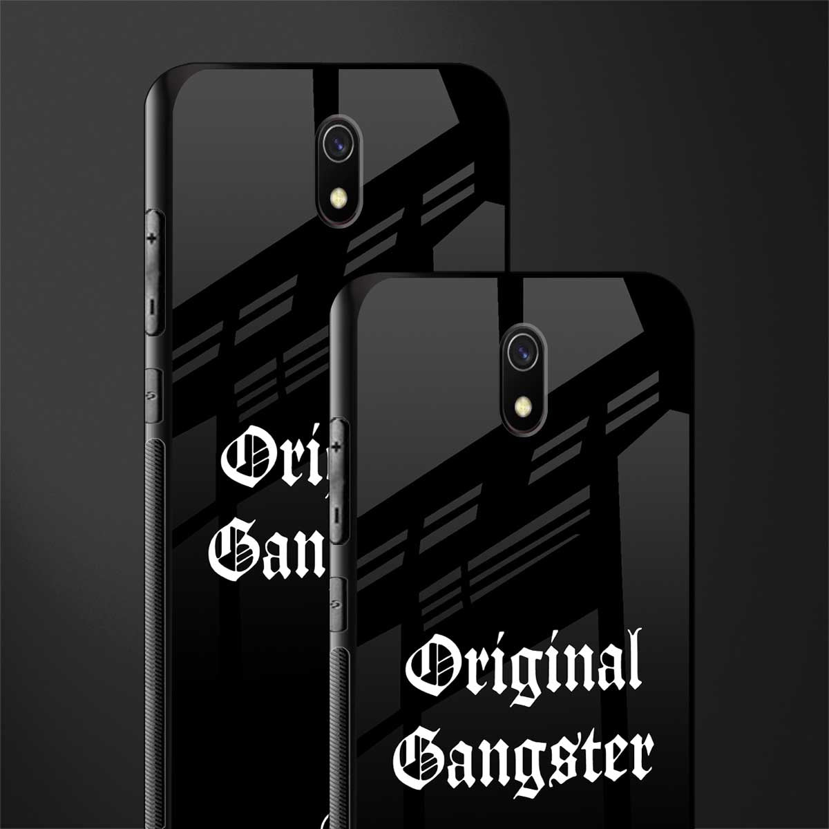 original gangster glass case for redmi 8a image-2