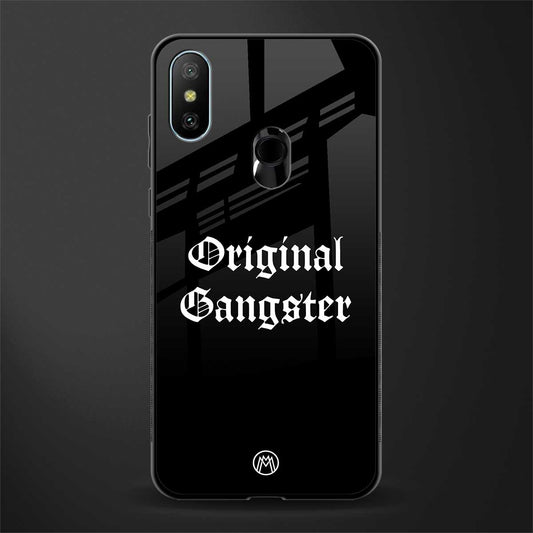 original gangster glass case for redmi 6 pro image