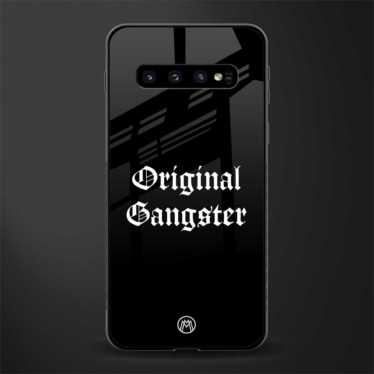 original gangster glass case for samsung galaxy s10 plus image
