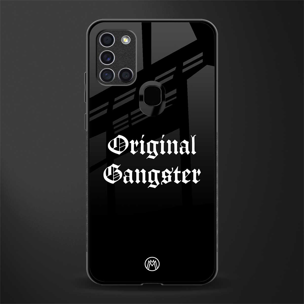 original gangster glass case for samsung galaxy a21s image