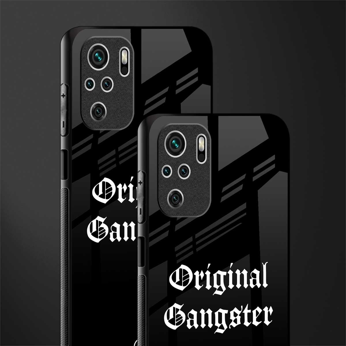 original gangster glass case for redmi note 10 image-2
