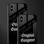 original gangster glass case for iphone xs max image-2