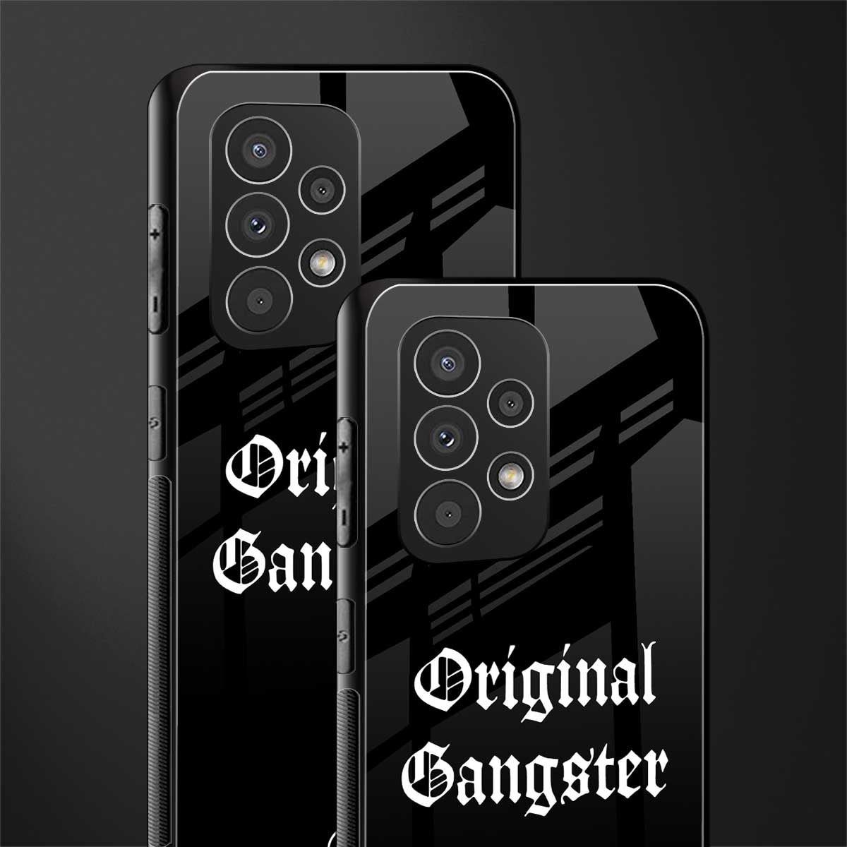 original gangster back phone cover | glass case for samsung galaxy a23