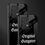 original gangster back phone cover | glass case for samsung galaxy a53 5g