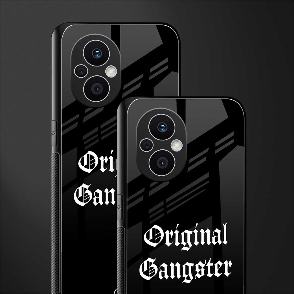 original gangster back phone cover | glass case for oppo f21 pro 5g