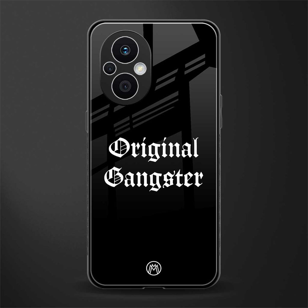 original gangster back phone cover | glass case for oppo f21 pro 5g
