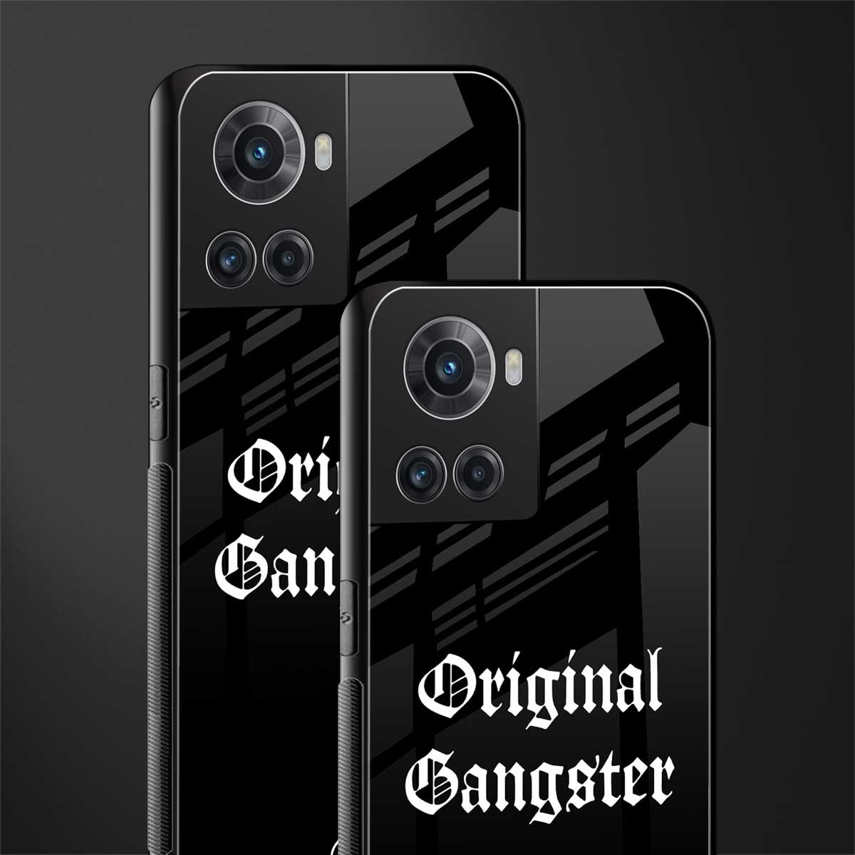 original gangster back phone cover | glass case for oneplus 10r 5g