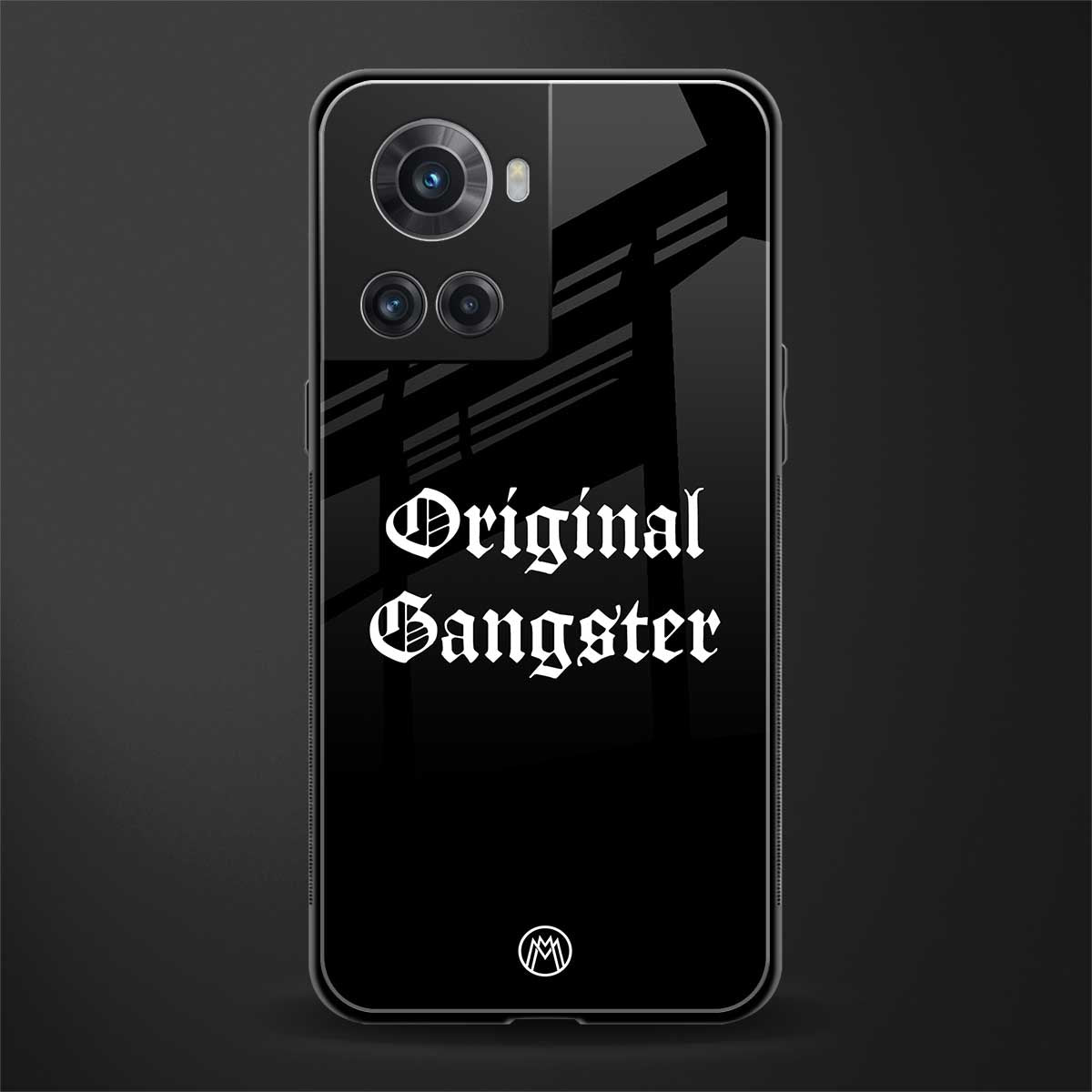 original gangster back phone cover | glass case for oneplus 10r 5g