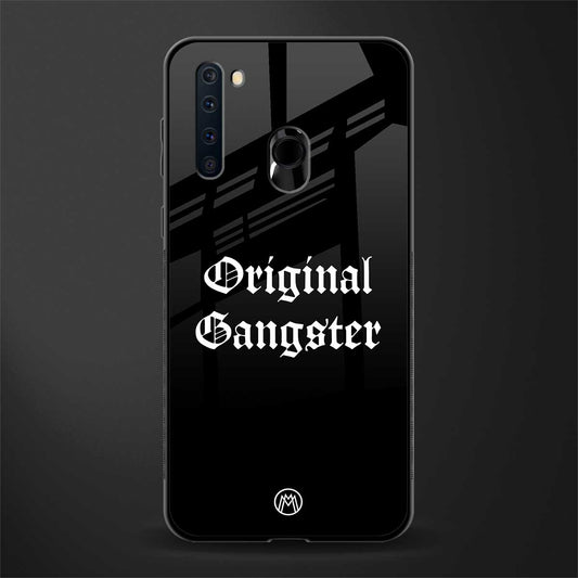 original gangster glass case for samsung a21 image