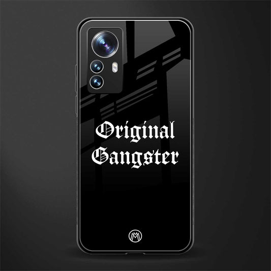 original gangster back phone cover | glass case for xiaomi 12 pro