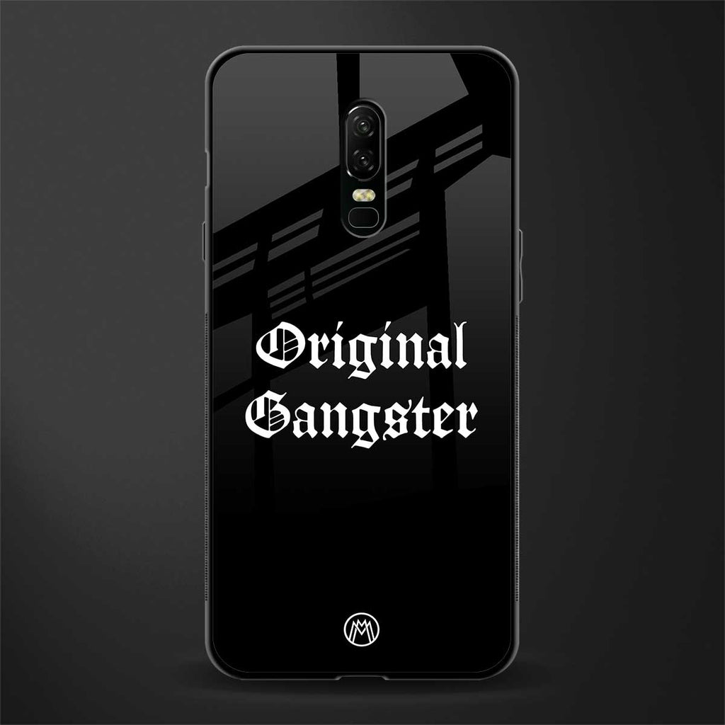 original gangster glass case for oneplus 6 image