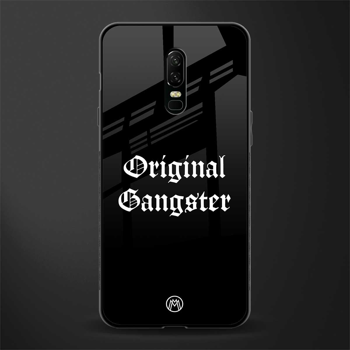 original gangster glass case for oneplus 6 image