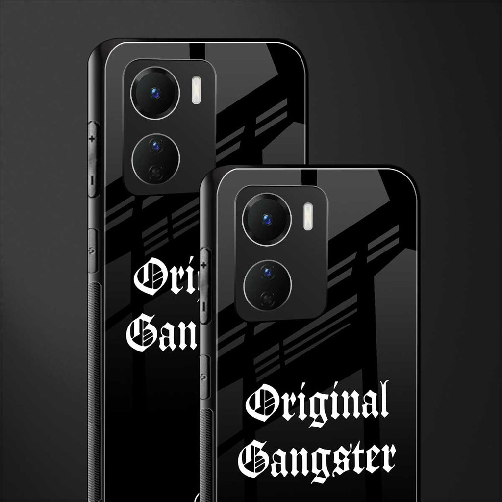 original gangster back phone cover | glass case for vivo y16