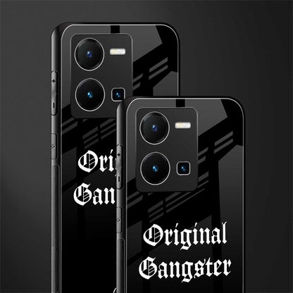 original gangster back phone cover | glass case for vivo y35 4g
