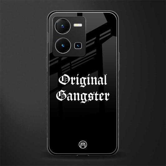 original gangster back phone cover | glass case for vivo y35 4g