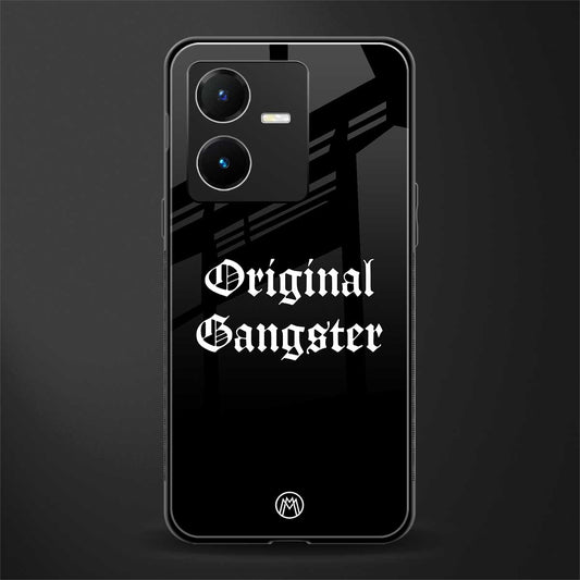 original gangster back phone cover | glass case for vivo y22