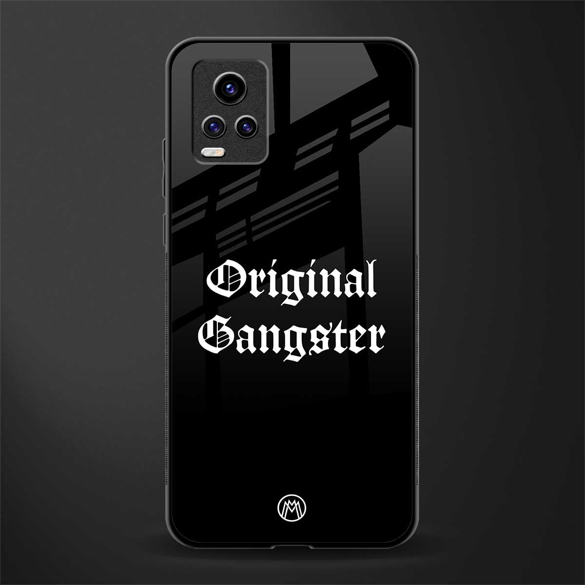 original gangster back phone cover | glass case for vivo v21e 4g
