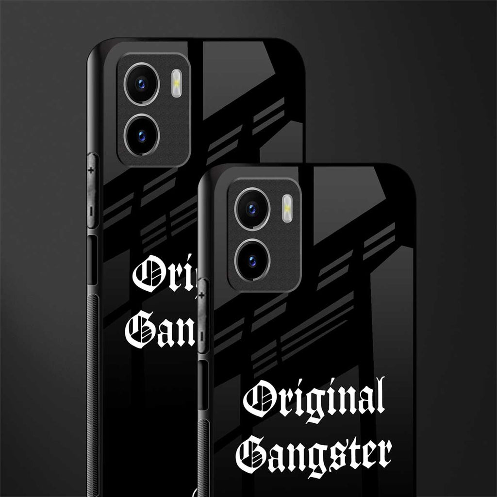 original gangster back phone cover | glass case for vivo y72