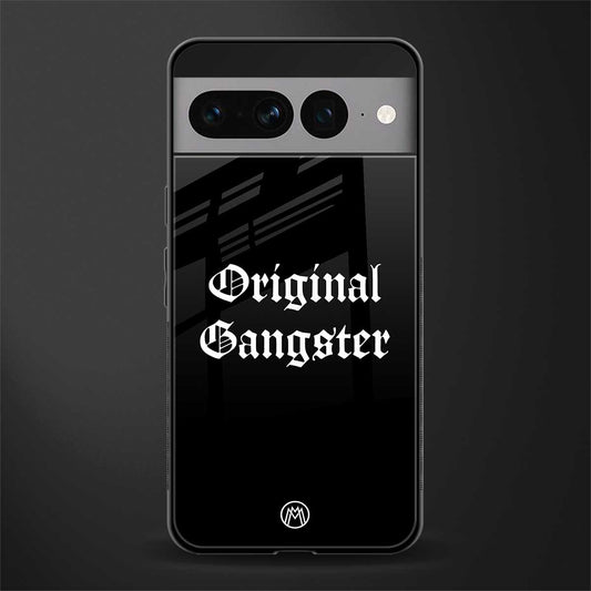 original gangster back phone cover | glass case for google pixel 7 pro