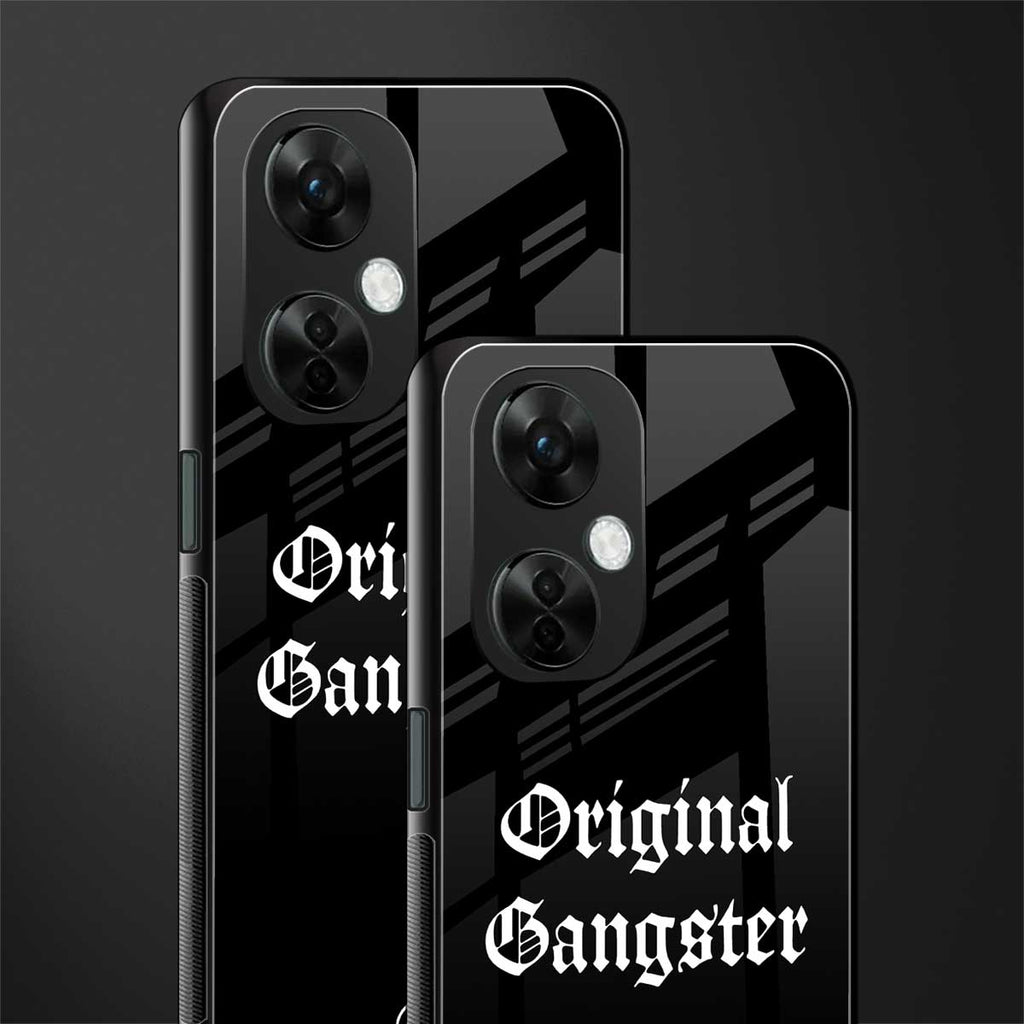 original gangster back phone cover | glass case for oneplus nord ce 3 lite