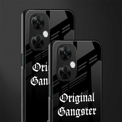 original gangster back phone cover | glass case for oneplus nord ce 3 lite