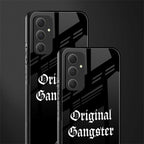 original gangster back phone cover | glass case for samsung galaxy a54 5g
