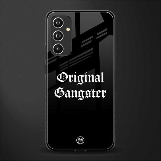 original gangster back phone cover | glass case for samsung galaxy a54 5g