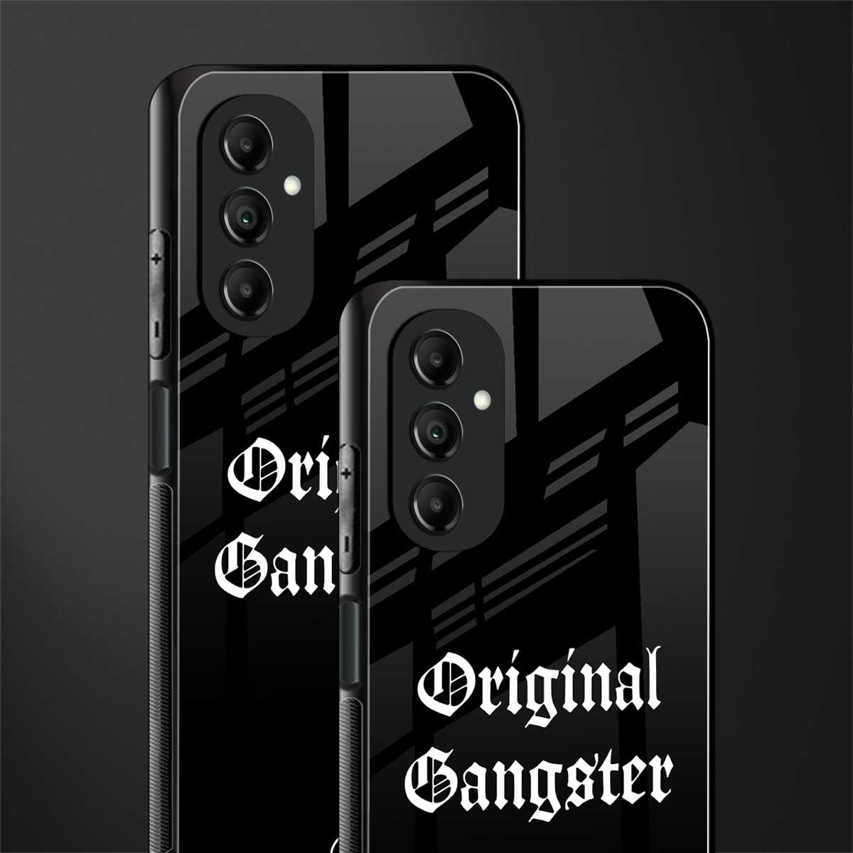 original gangster back phone cover | glass case for samsung galaxy a14 5g