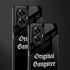 original gangster back phone cover | glass case for realme c55