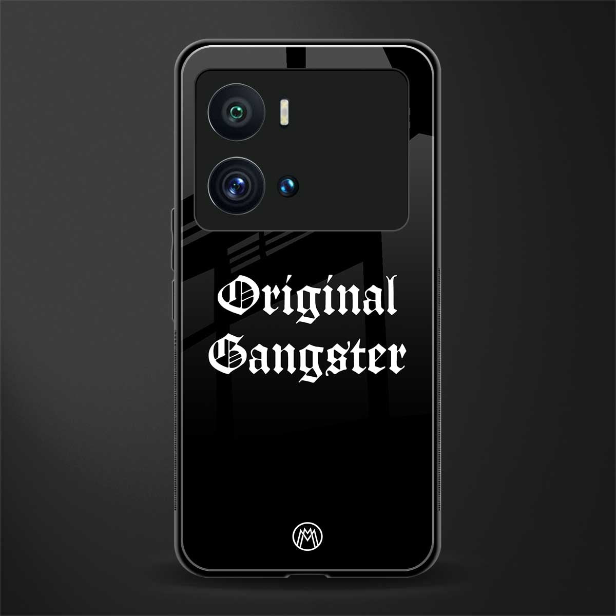original gangster back phone cover | glass case for iQOO 9 Pro