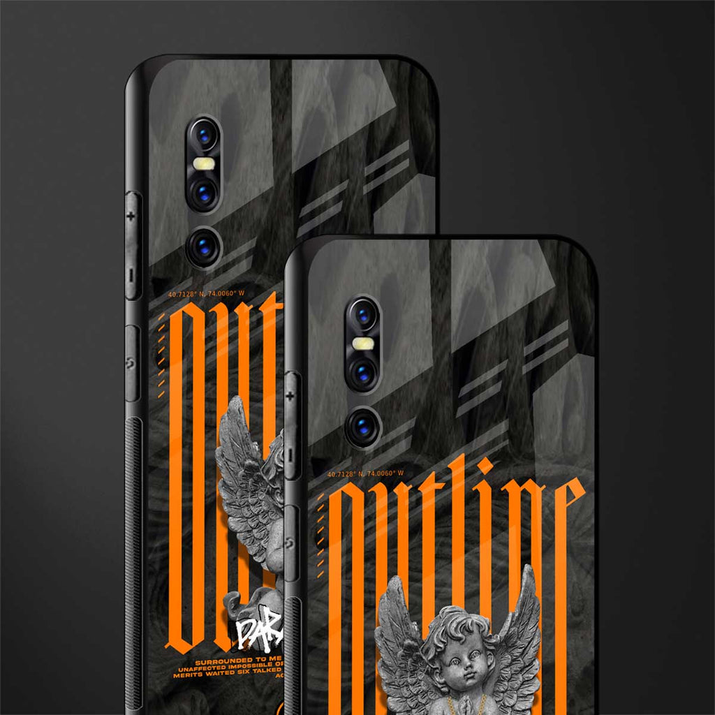 outline glass case for vivo v15 pro image-2