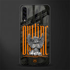outline glass case for samsung galaxy a70 image