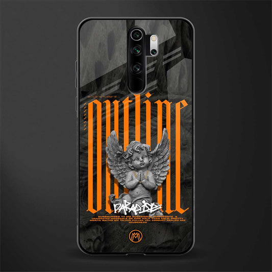 outline glass case for redmi note 8 pro image
