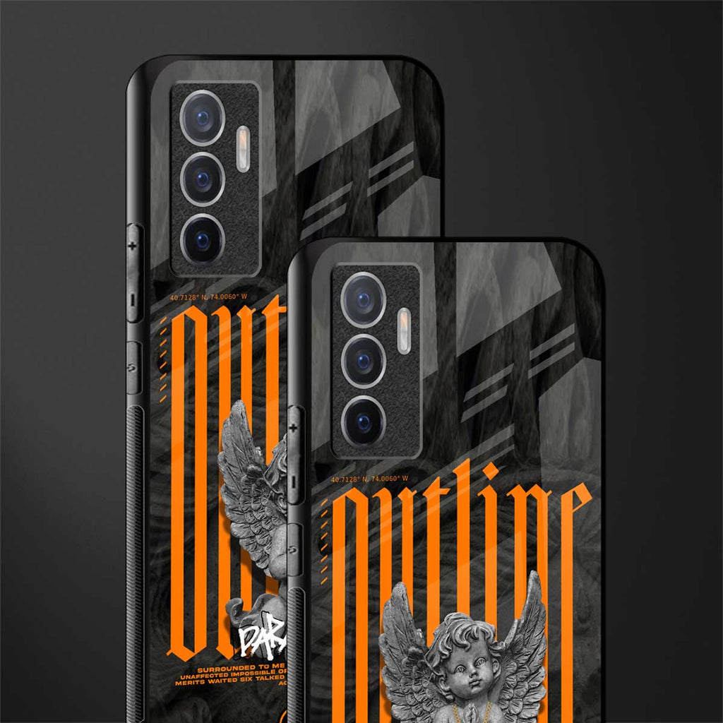 outline glass case for vivo v23e image-2