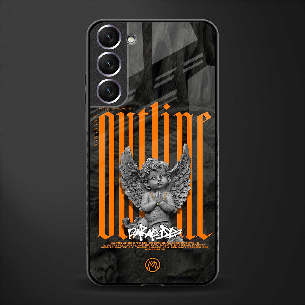 outline glass case for samsung galaxy s21 fe 5g image