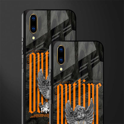 outline glass case for vivo v11 pro image-2
