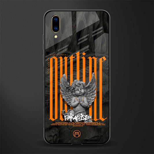 outline glass case for vivo v11 pro image