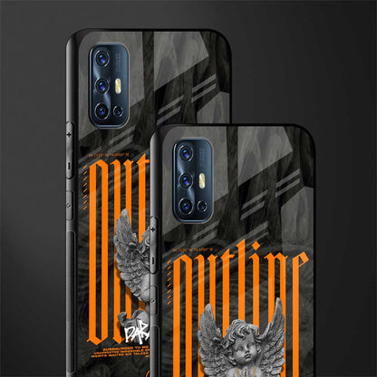 outline glass case for vivo v17 image-2