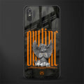 outline glass case for redmi 9a image