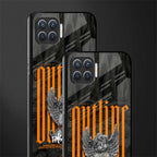 outline glass case for oppo f17 image-2